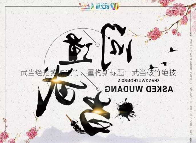 武当绝招势如破竹，重构新标题：武当破竹绝技