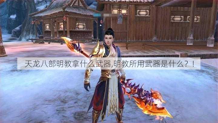 天龙八部明教拿什么武器,明教所用武器是什么？!